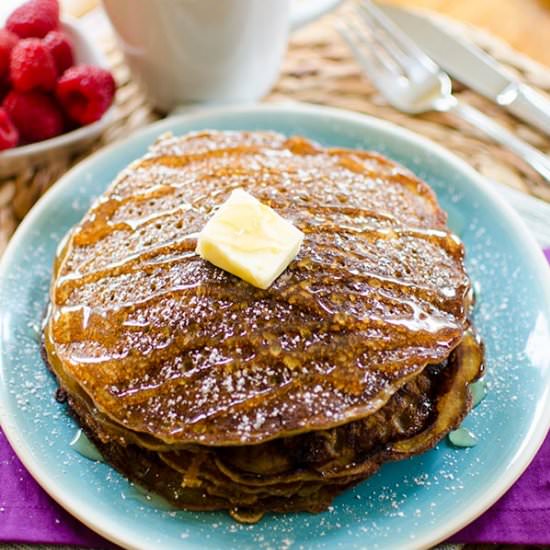Coffee Buttermilk Pancakes