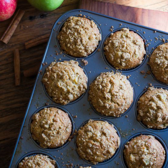 Apple Cider Donut Muffins