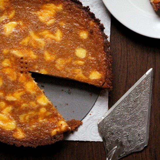 Cream Cheese Swirl Pumpkin Pie