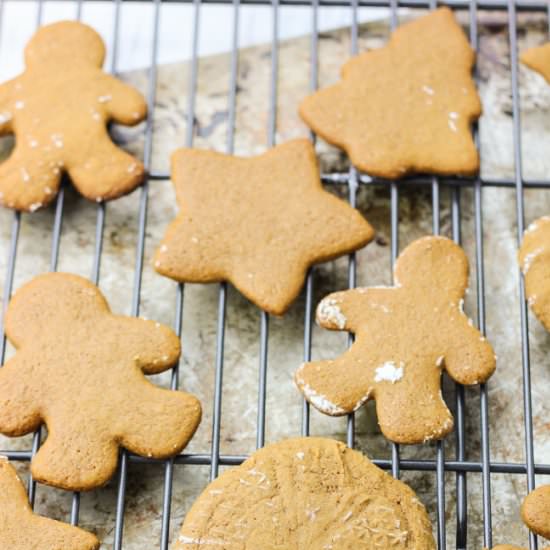 Gluten-Free Gingerbread Cookies