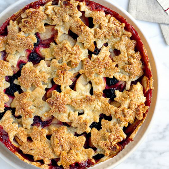 Apple-Berry Pie