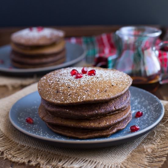 Pumpkin Gingerbread Muffins