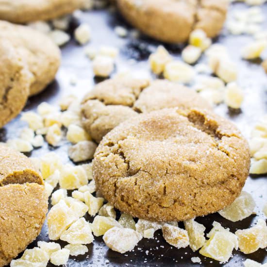Chewy Spiced Ginger Snaps