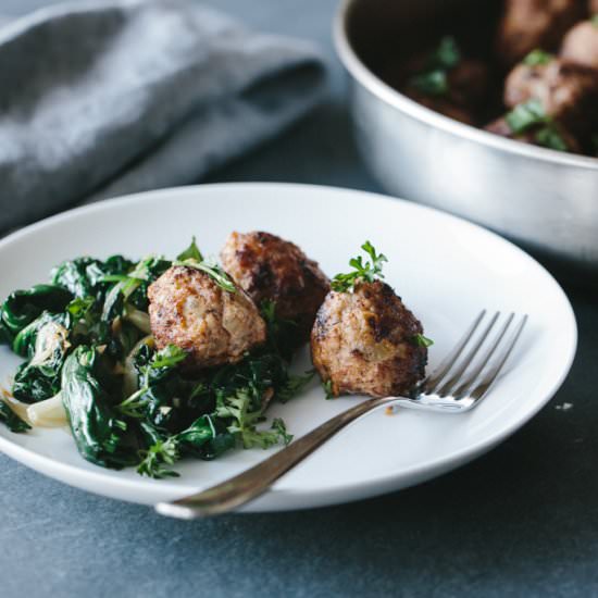 Pork and Fennel Meatballs