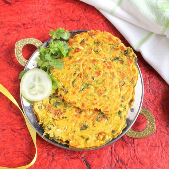 Cucumber Thalipeeth