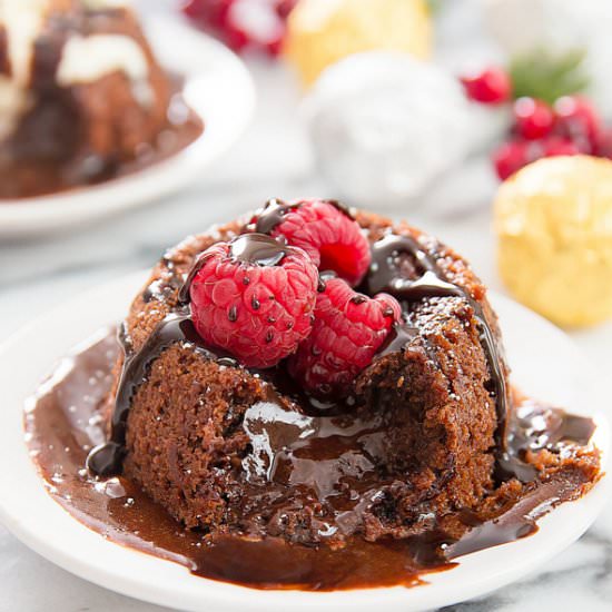 Molten Nutella Lava Cakes