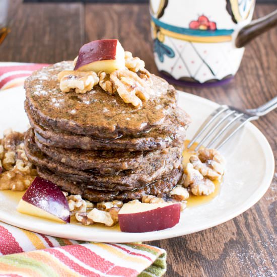 Red Chard Pancakes
