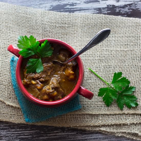 Beef Stew with Sweet Potatoes