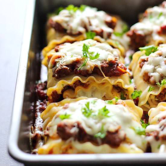 Lasagna Roll Ups
