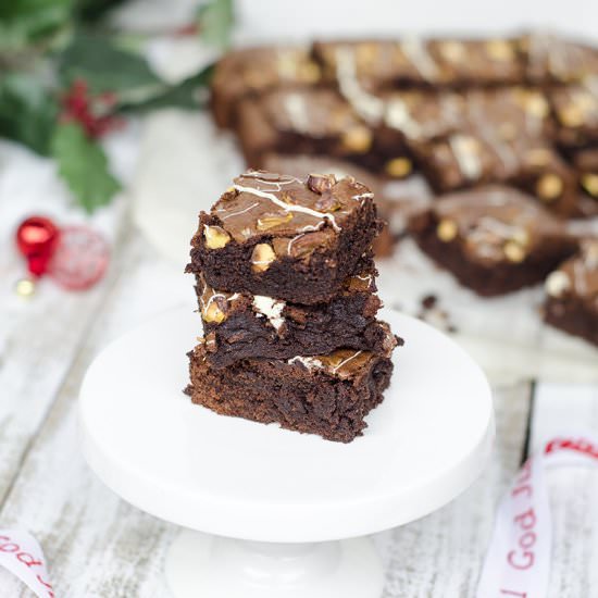 Gingerbread Brownies