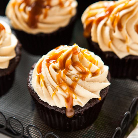 Double Chocolate Cupcakes