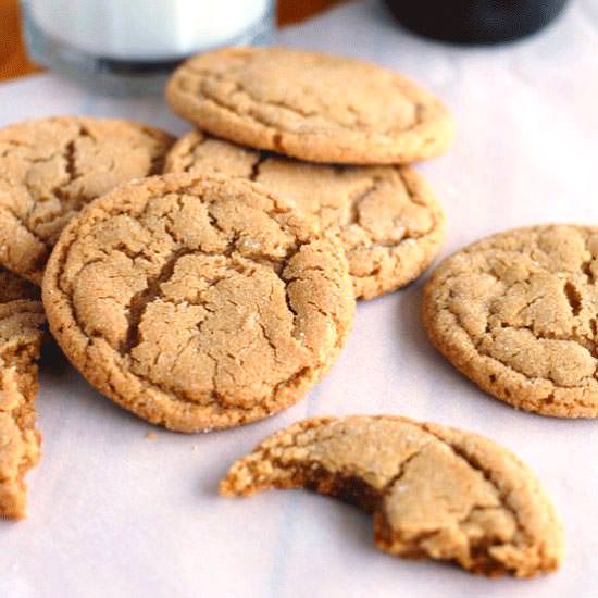 Big and Soft Ginger Cookies