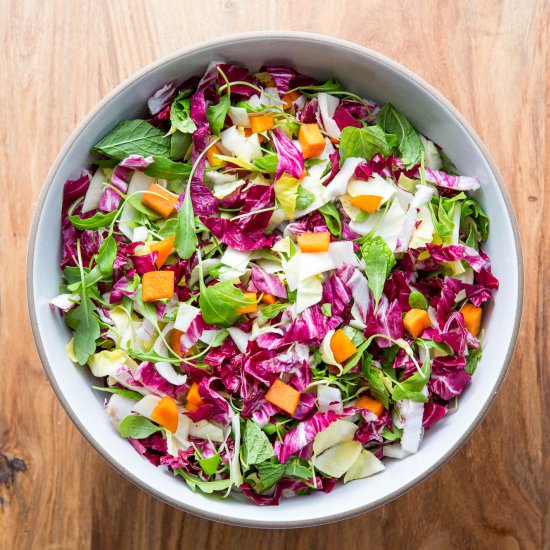 Persimmon & Endive Salad