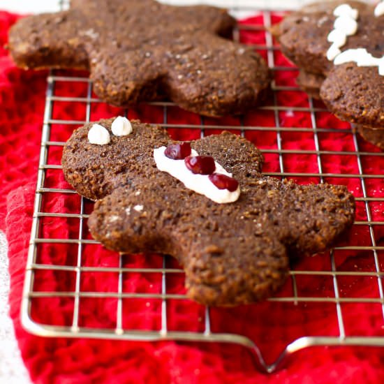 Vegan Gluten-Free Gingerbread Men