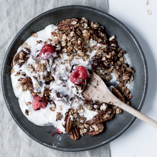 Pecan, Vanilla Chai & Chocolate Granola