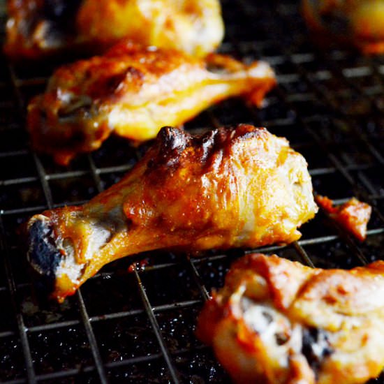Yogurt Marinated Chicken Wings