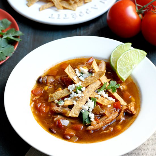 Turkey Tortilla Soup