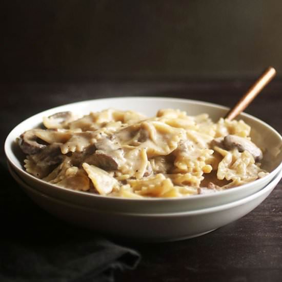 Creamy Mushroom Pasta