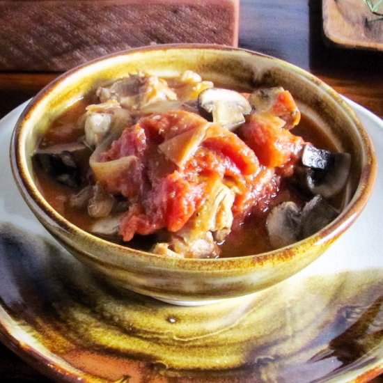 Deb’s Chicken Cacciatore
