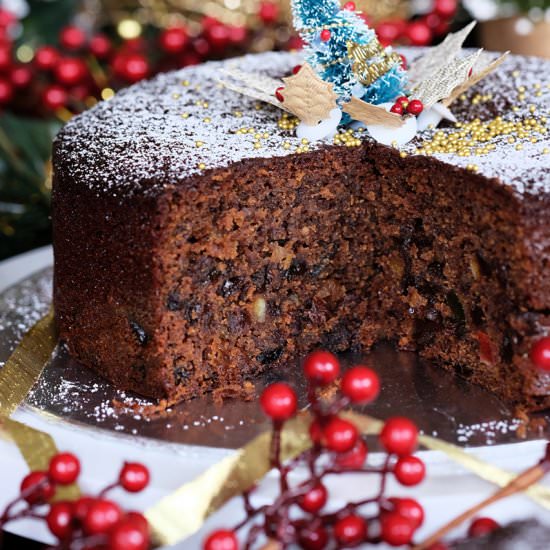 Quick & Easy Christmas Fruit Cake