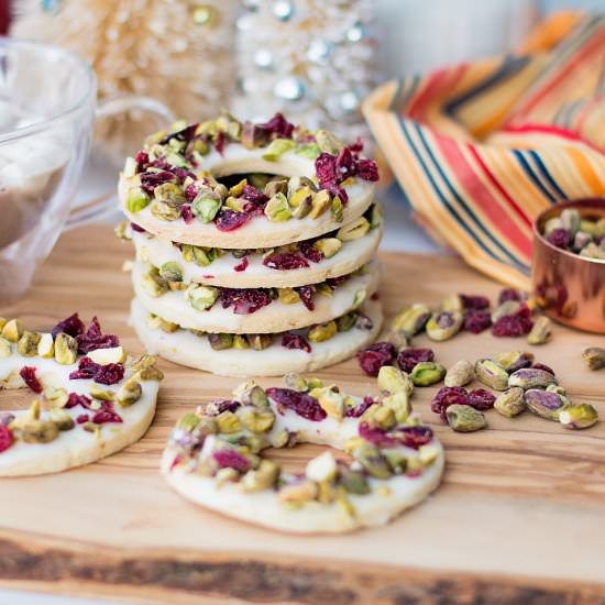 Cranberry Lemon Pistachio Cookies