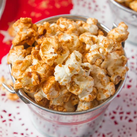 Maple Gingerbread Popcorn