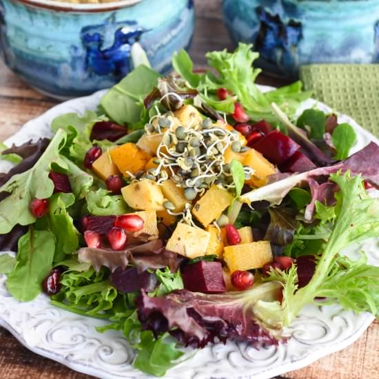 Sage Roasted Winter Vegetables