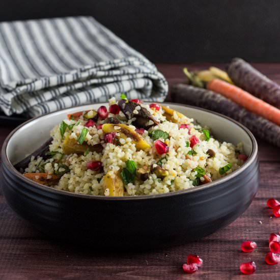 Bulgur with Spiced Carrots