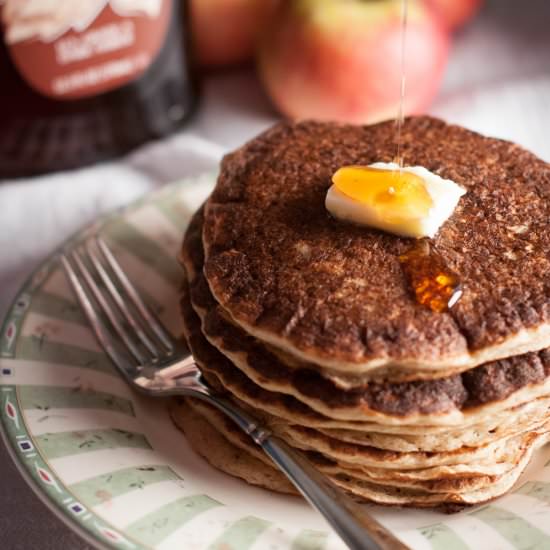 Whole Wheat Buttermilk Pancakes