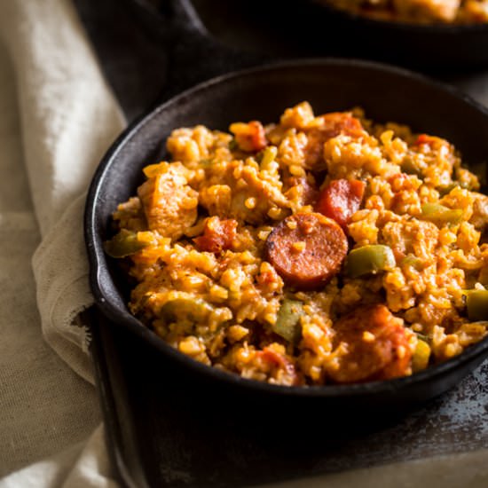 Gluten Free One Pot Jambalaya
