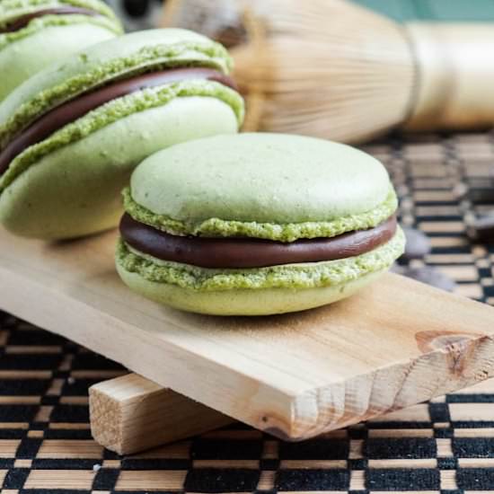 Green Tea Macarons
