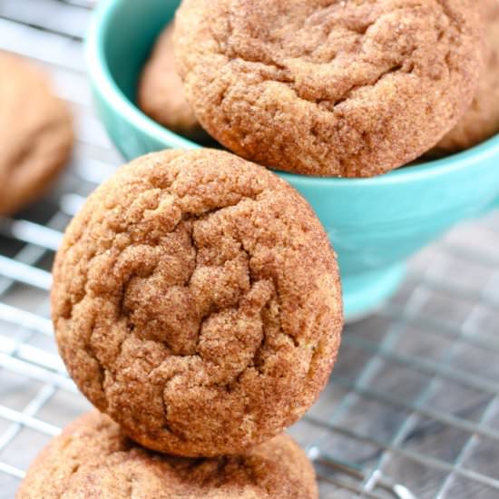 Whole Wheat Snickerdoodles
