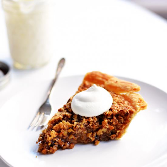 Oat and Honey Granola Pie
