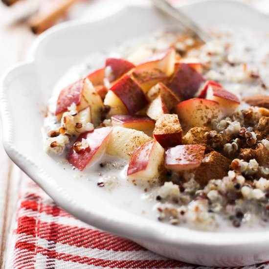 Apple Cinnamon Quinoa