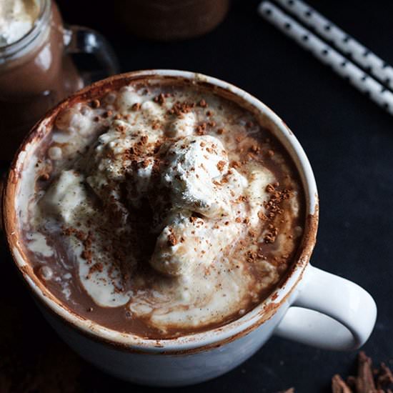 Boozy Hot Chocolate