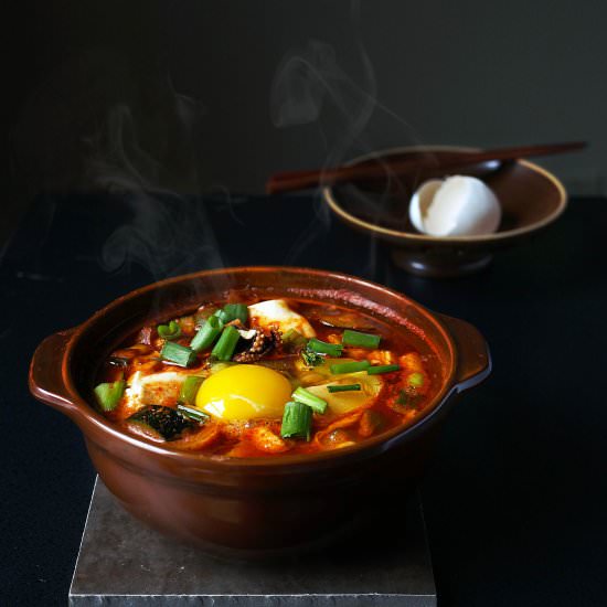 Korean Seafood Soondubu