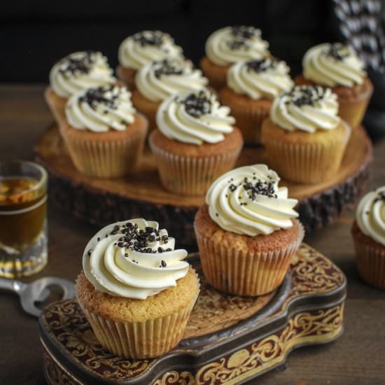 Rum and Raisin Cupcakes