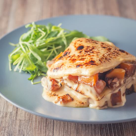 Balsamic Pumpkin Lasagne