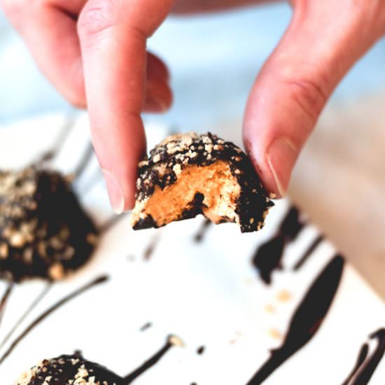 Peanut Butter & Cardamom Truffles
