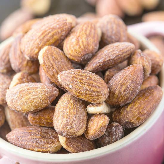 Sugar Free Caramelized Almonds