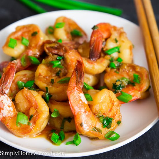 Garlic Ginger Shrimp