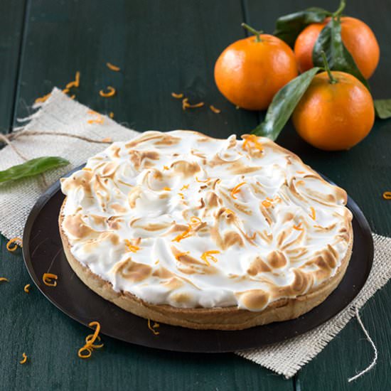Clementine Meringue Pie