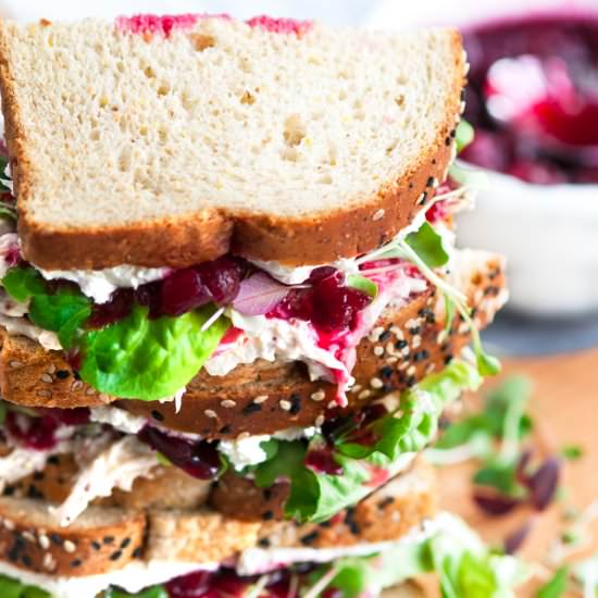 Turkey Salad Sandwiches