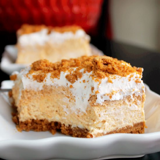No Bake Pumpkin Cheesecake