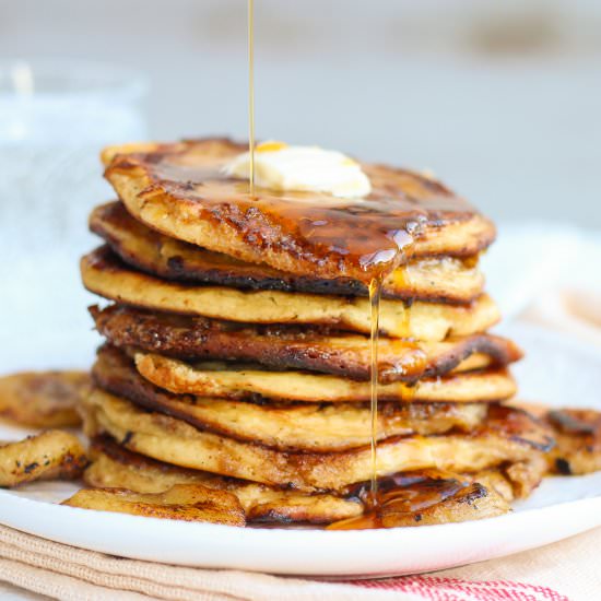 Banana and Brown Sugar Pancakes
