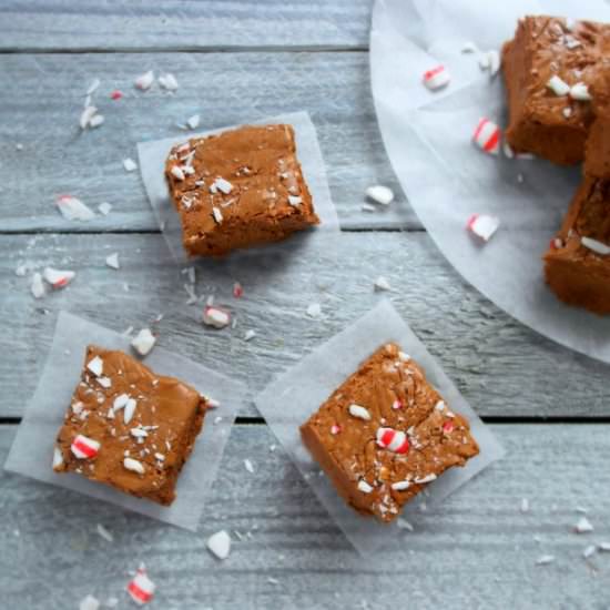 Peppermint Mocha Fudge