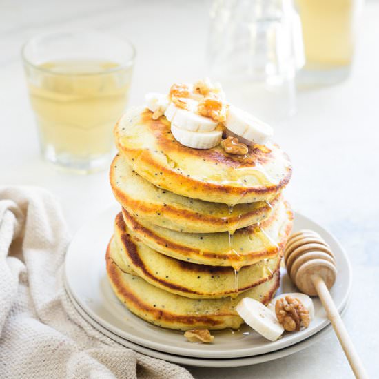 Banana Poppy Seeds Pancake