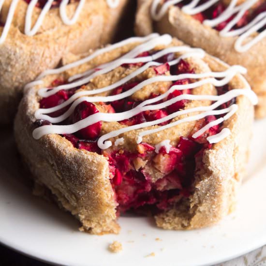 Whole Wheat Cranberry Sweet Rolls