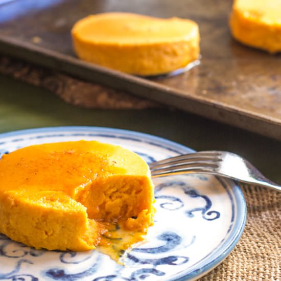 Lightened Maple Carrot Flan