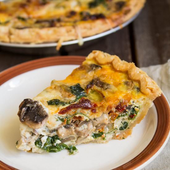 Autumn Harvest Quiche